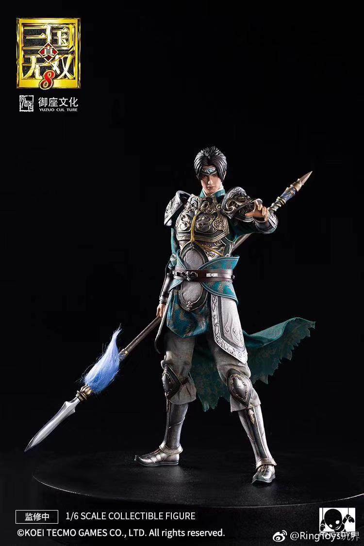 现货ringtoys 光荣koei 1/6《真 三国无双》 赵云 可动兵人偶手办-mc