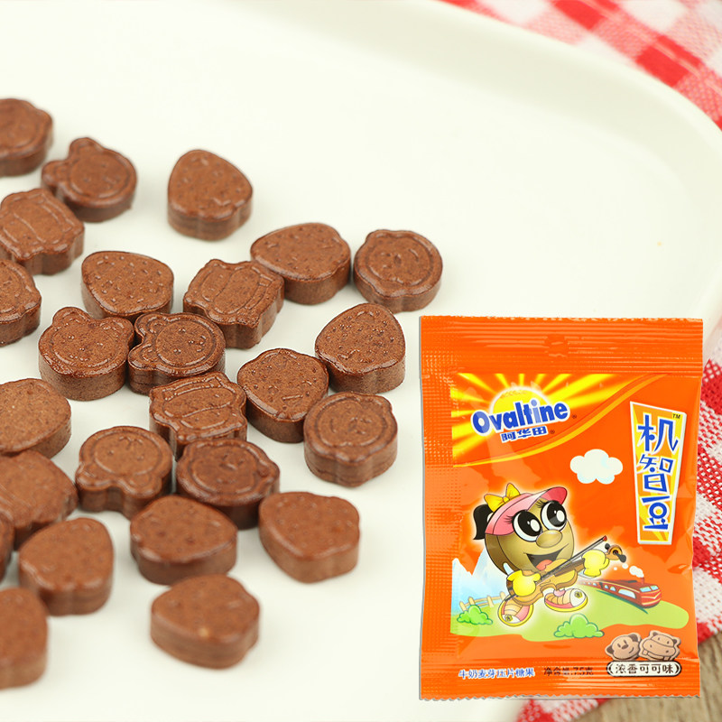 ovaltine阿华华田机智浓香可可巧克力牛奶麦芽麦芽糖糖果