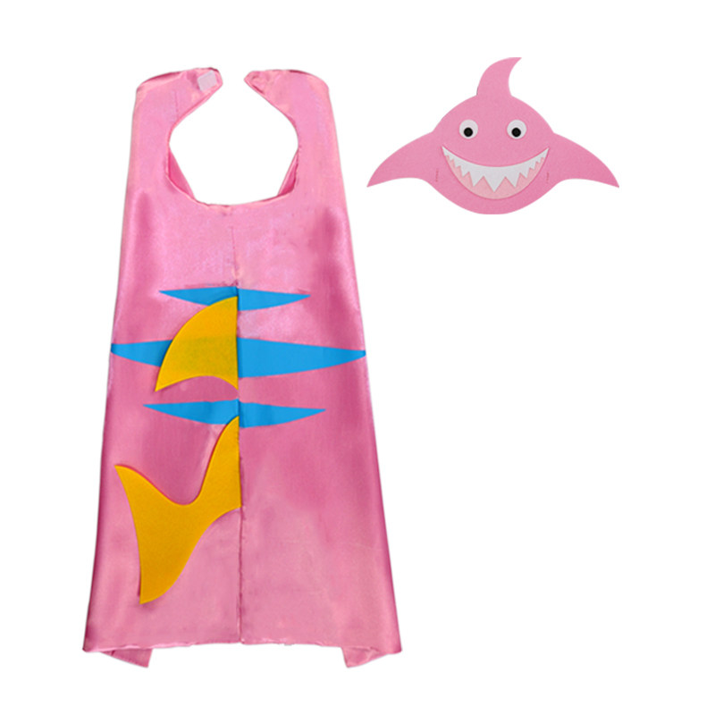 儿童海洋动物馆表演可爱卡通鲨鱼头饰套装幼儿园演出cos服装道具
