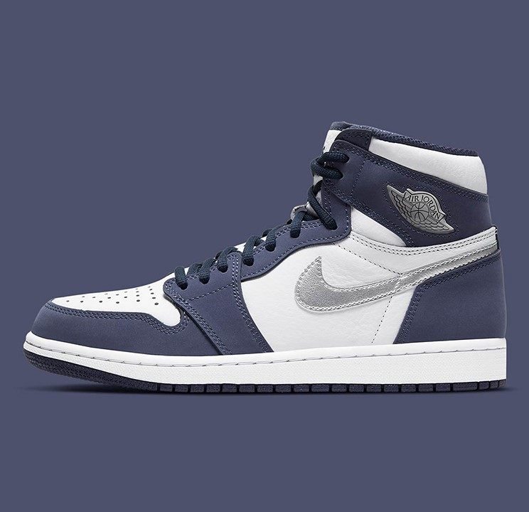 代购jordanaj1海军日本东京限定白蓝高帮篮球鞋篮球鞋