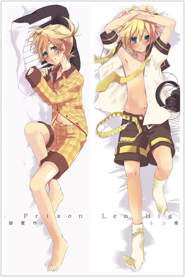 镜音连抱枕vocaloid双子正太动漫周边宅腐女同学朋友友礼动漫毛绒