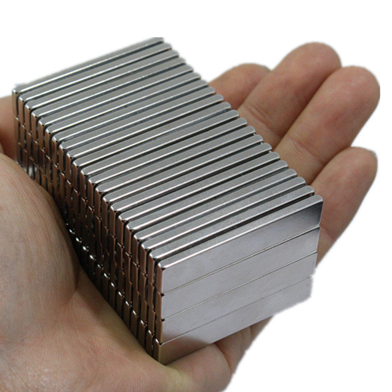 强磁莫客磁材钕铁硼磁铁铁片超薄方形磁片f50x10x3mm吸铁石