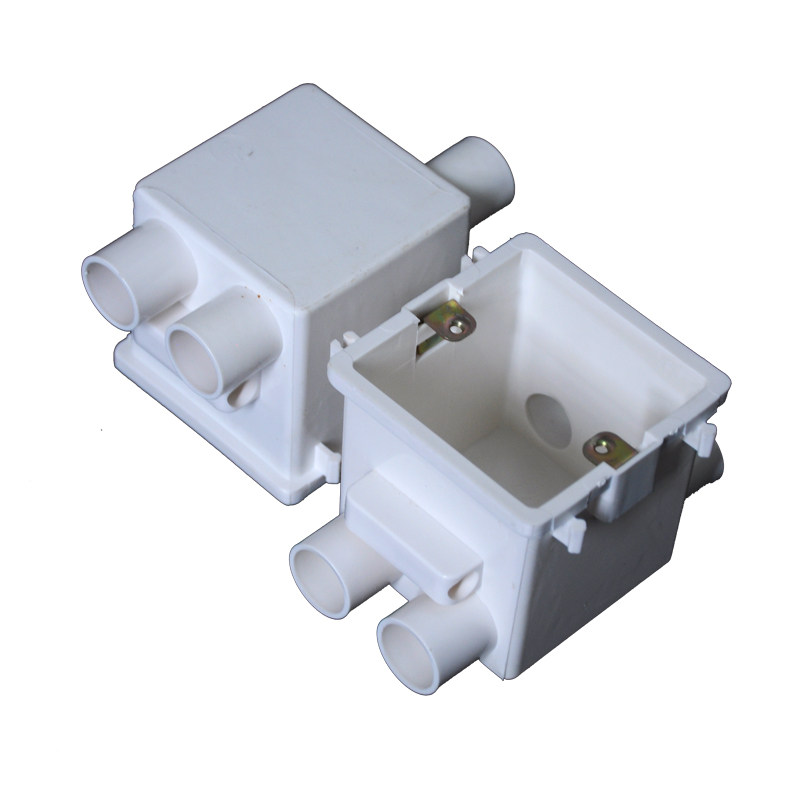 带杯梳集成穿筋盒暗盒底盒86型通用分接线盒工程预埋盒加深连接盒