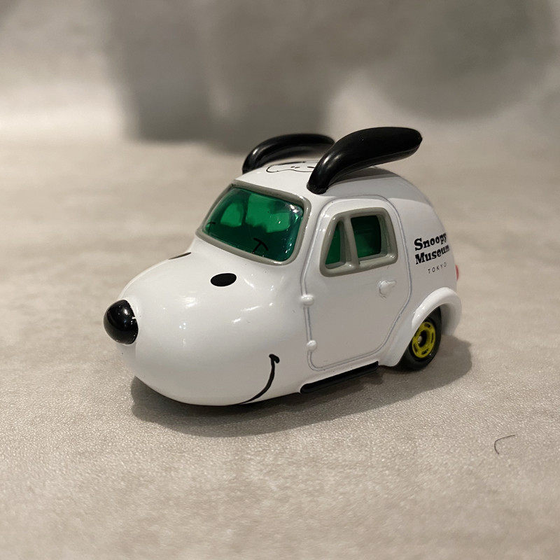 全店任意3个小车包邮史努比snoopy70周年博物馆校巴车车模