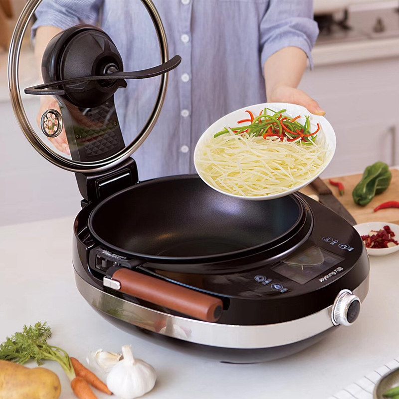 九阳j7炒菜机全自动智能家用懒人做饭炒菜锅不粘多功能烹饪机器人