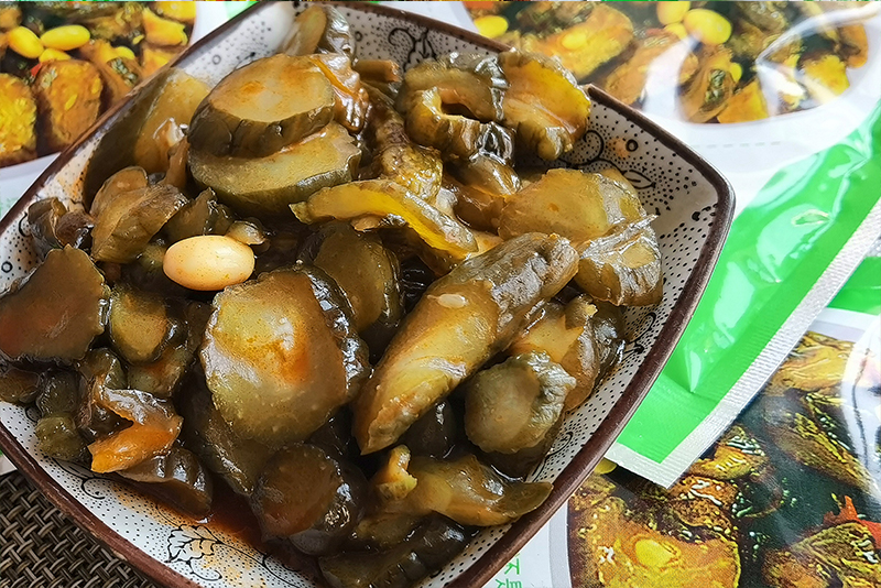 山东特产腌制五香老虎菜芥菜丝传统咸菜下饭酱菜