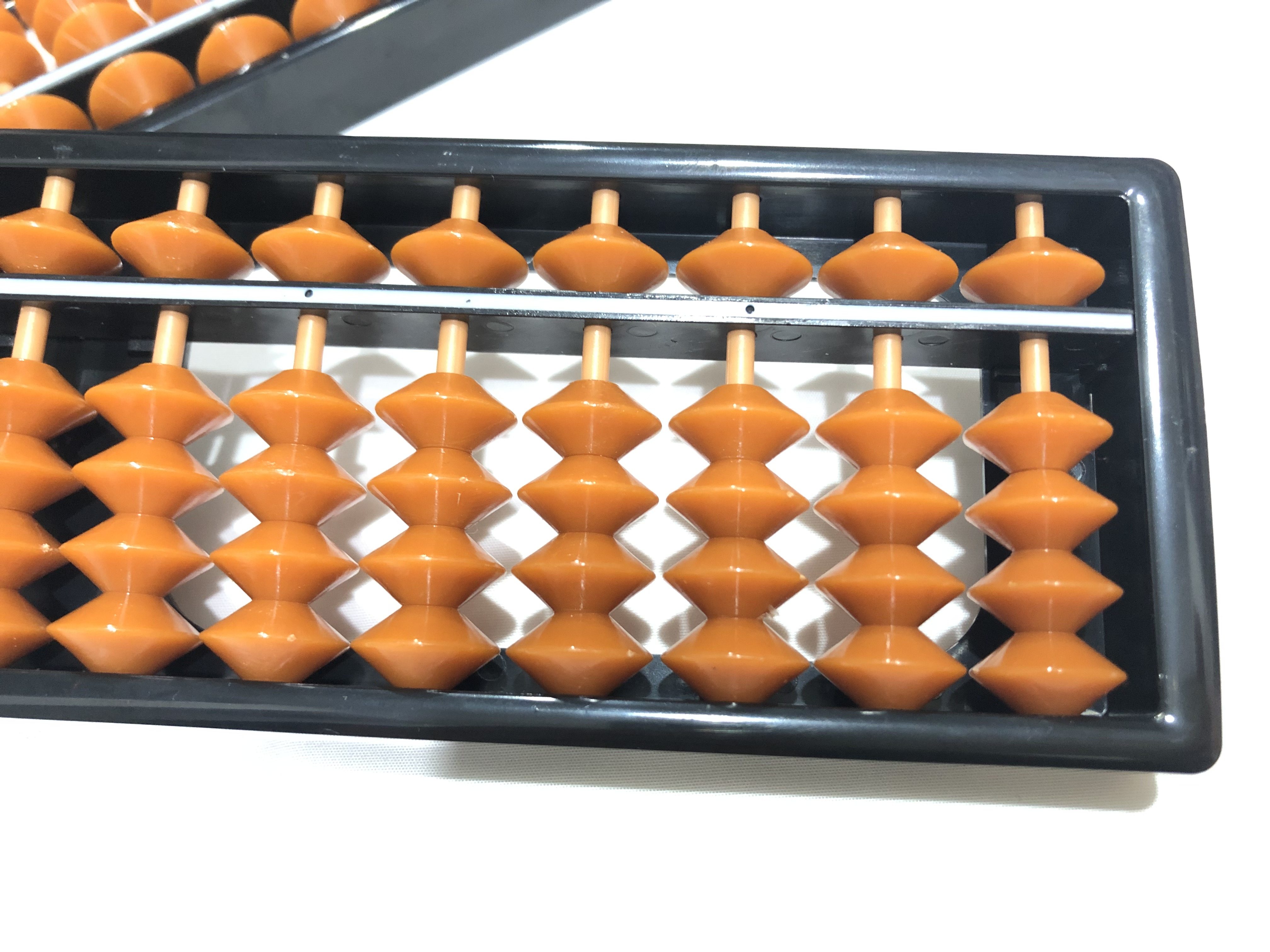 珠心算算盘小学生课堂全新abs材质15档神墨包邮算盘