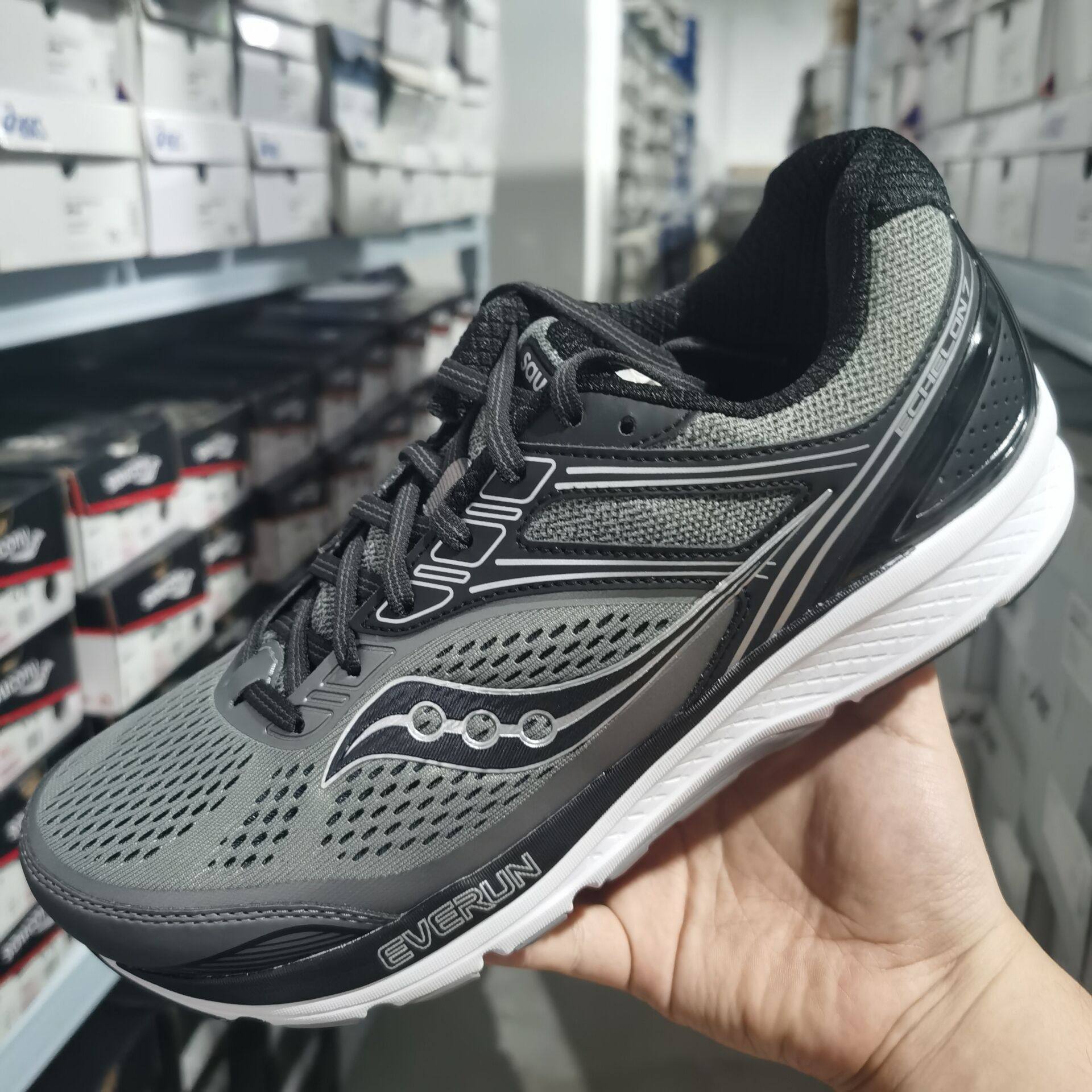 索康尼sauconyechelon梯队缓震慢跑平足马拉松跑步跑步鞋