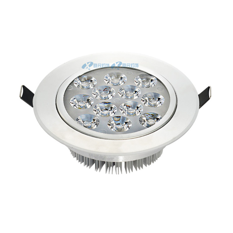 12v24vled天花射灯筒灯暖黄红光绿光蓝光紫光led单灯