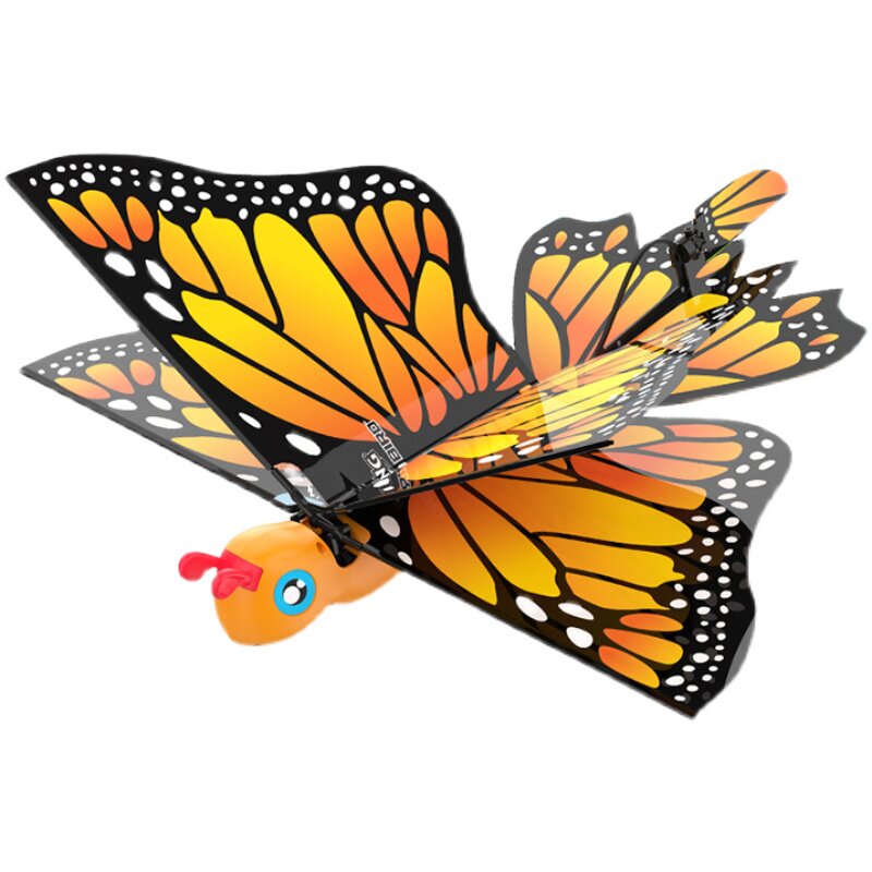 汉王出头鸟遥控扑翼飞鸟帝王蝴蝶仿生飞行器无人机电动