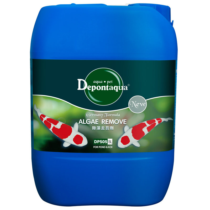 德邦5l锦鲤鱼池除藻剂褐藻绿藻清除剂青苔杀菌灭藻剂除苔素去苔