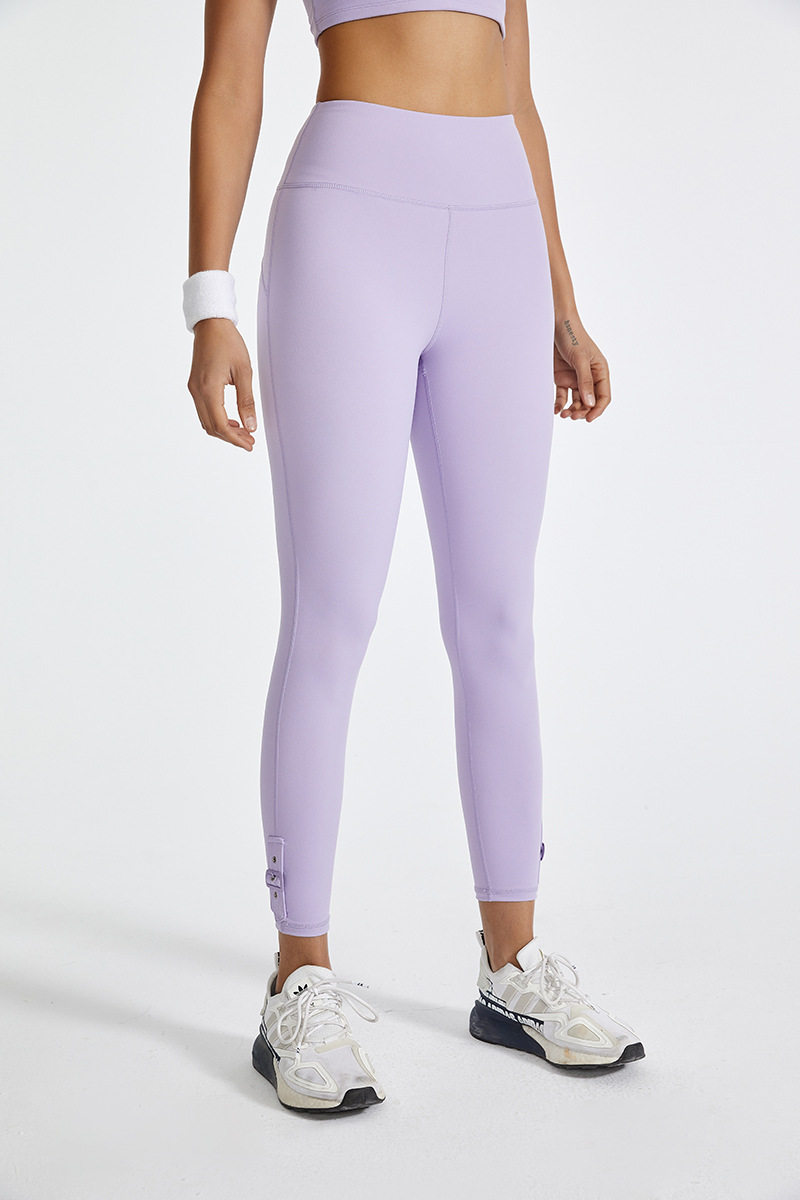 日系高腰收腹提臀健身裤女高弹力速干紧身运动裤网红蜜桃臀跑步瑜