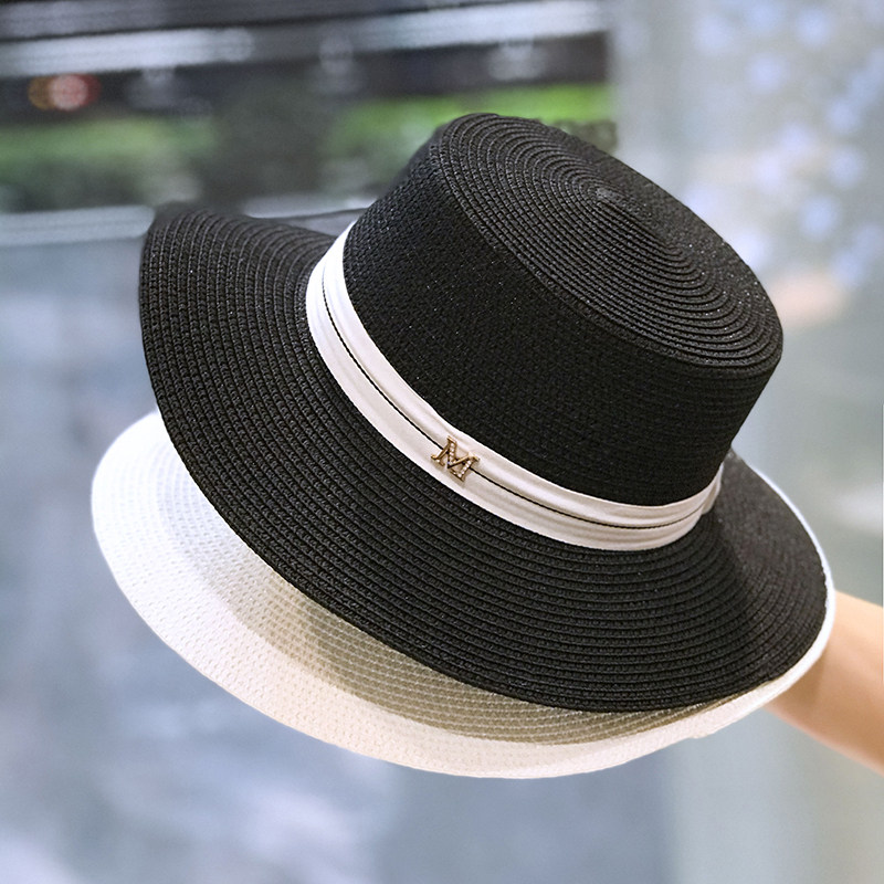 法国英伦帽子遮阳帽遮阳防晒度假海边礼帽定制帽子