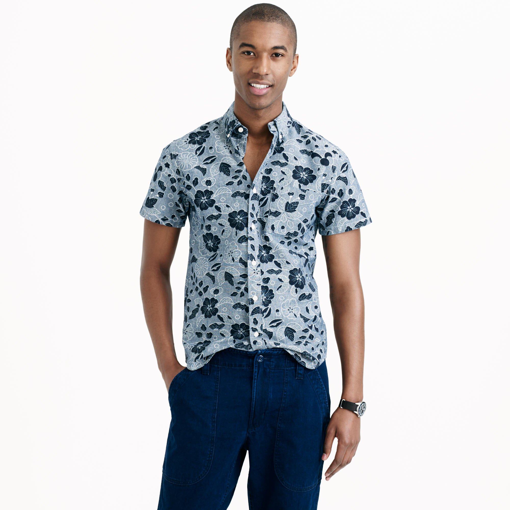 男款美系早期蓝染indigo日本面料水洗做旧美式衬衫