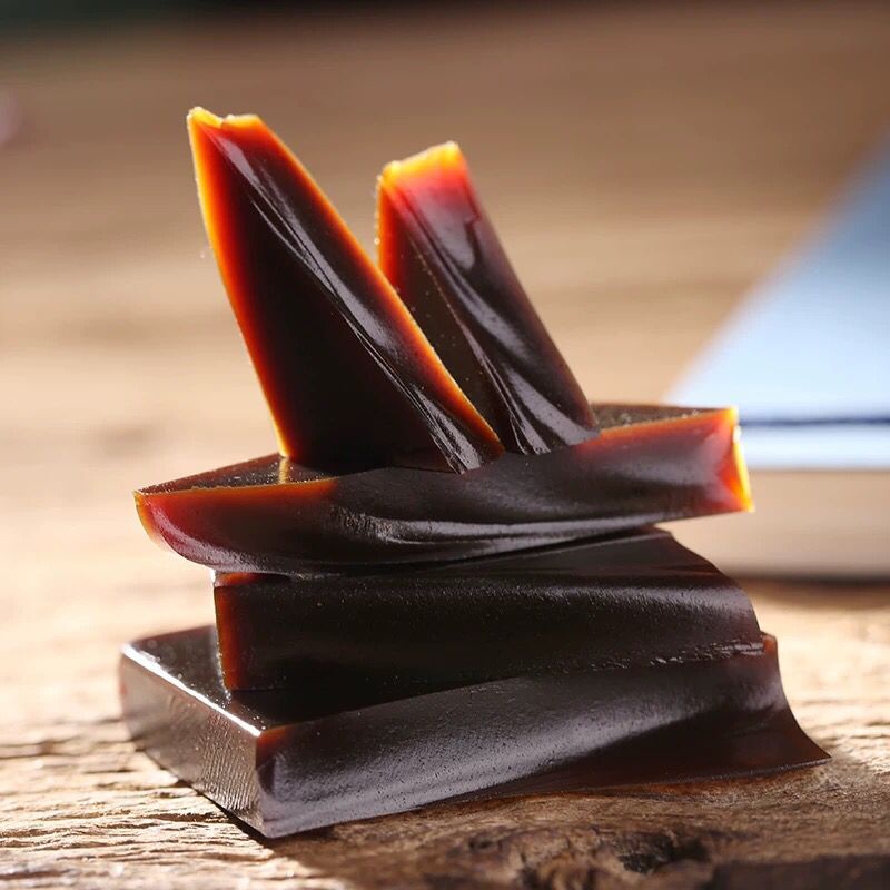 山东正品鹿角胶中药材鹿胶块250g同仁堂品质简装散片免费磨粉包邮