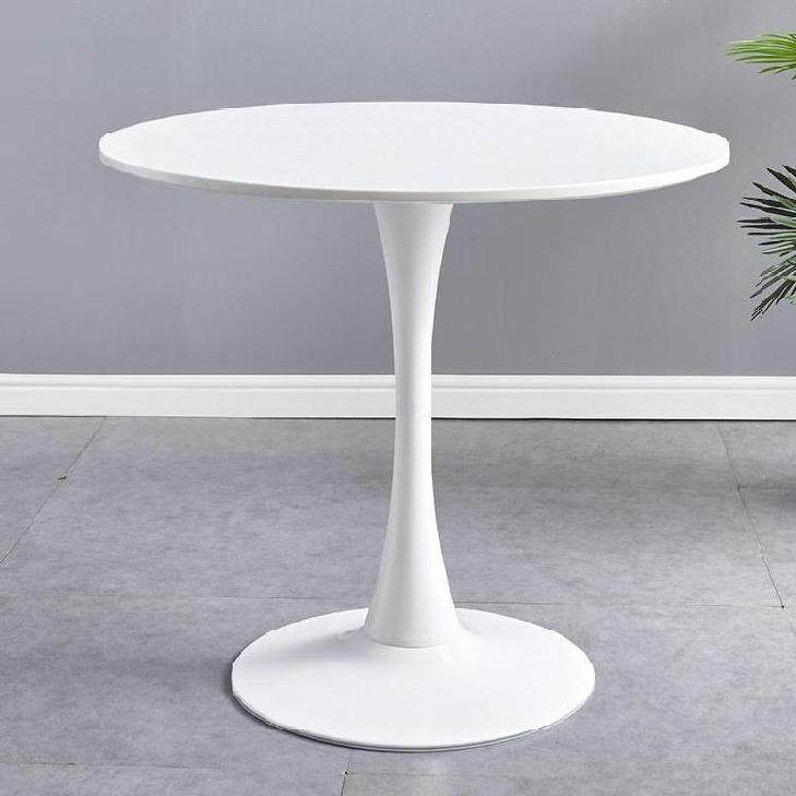 圆桌通用新品卡座民宿白色家私会议室大厅实用餐桌