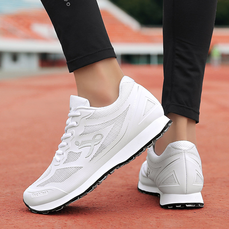 劲风跑步鞋男中考体育考试专用鞋女立定跳远跑步鞋