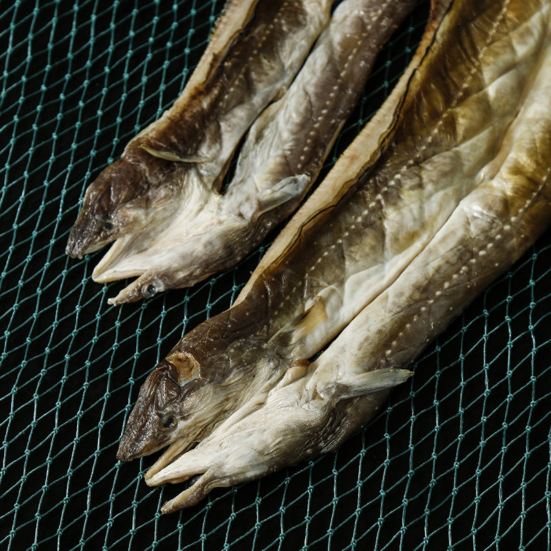 沙鳗鳗鱼无刺干油舟山特产海鲜干货野生干整条鱼干