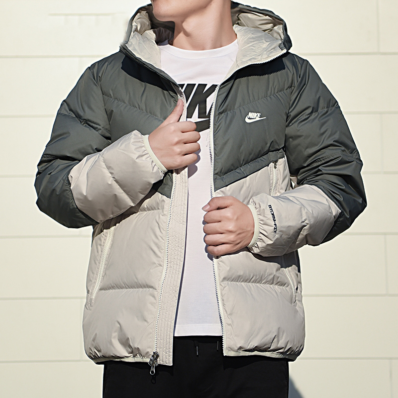 nike耐克羽绒服官方旗舰2021冬季新款运动服保暖连帽外套男dd6796