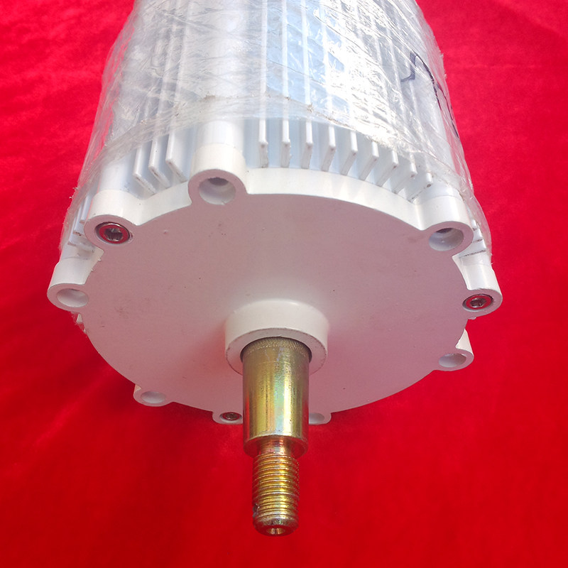 600w12v24v风力发电机马达diy小型永磁高效发电机制作微型风能