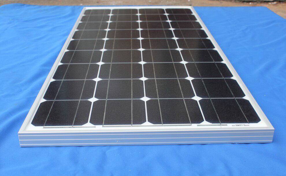 太阳能高效100w单晶硅晶硅家用电池板野外供电系统专用太阳能电池组件