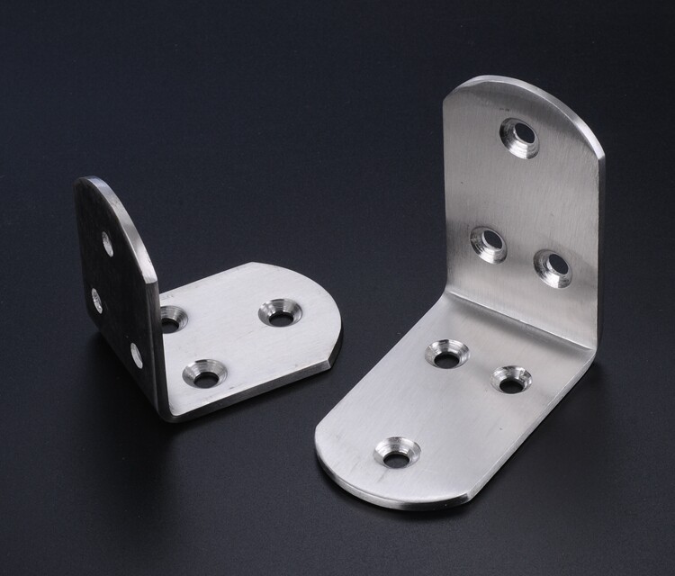 不锈钢角码五金配件桌椅固定椅子办公室家具支撑木工层板支架角马