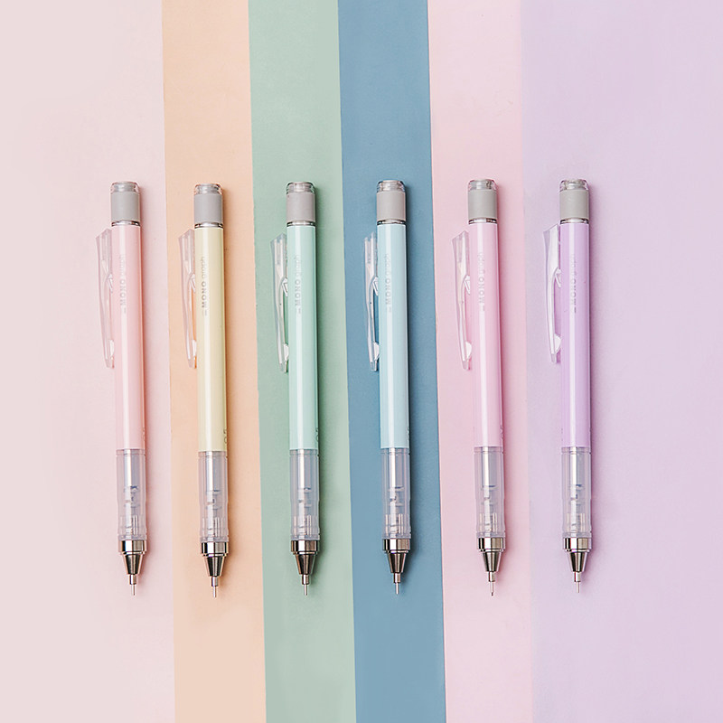 日本tombow蜻蜓mono自动铅笔马卡龙学生摇摇乐graph铅笔