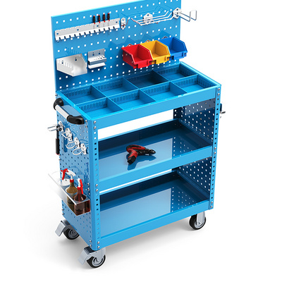 推车多功能零件手推车汽修维修修车移动车间移动平台_双氙车灯改装网