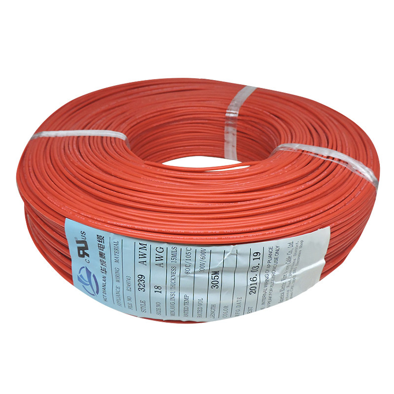 高温硅胶美标ul323918awg耐温150度柔软防冻低温单芯线