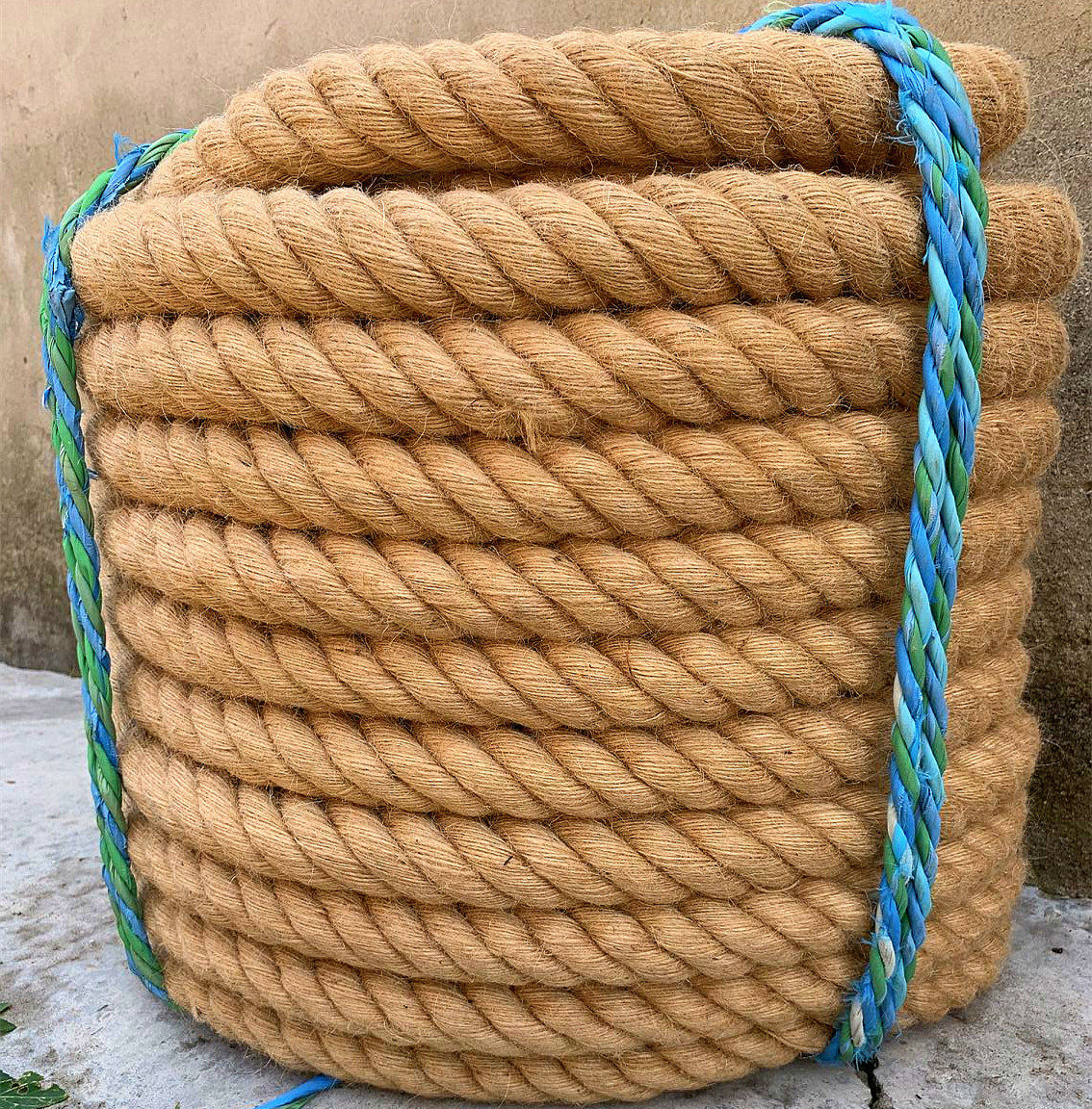 麻绳优质粗麻绳子耐磨捆绑装饰手工编织照片绳子