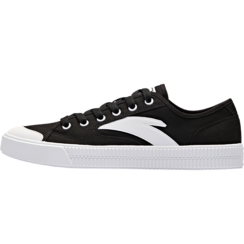 安踏帆布鞋男鞋女鞋2020年新款硫化鞋潮流鞋子运动板鞋情侣休闲鞋