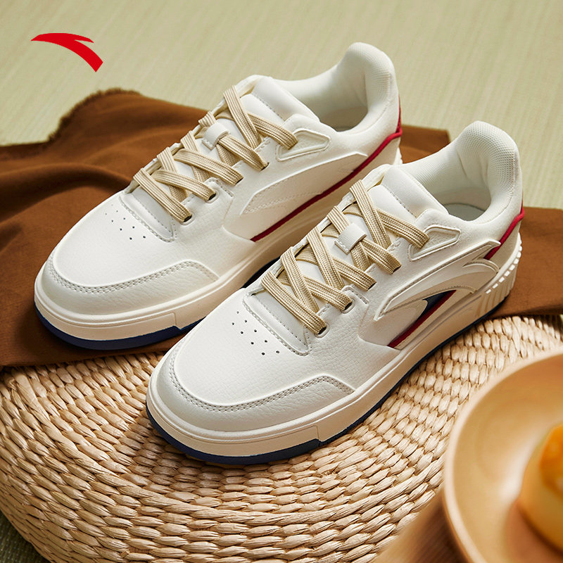 安踏丨板女鞋2022秋季新款白色休闲休闲鞋鞋子板鞋