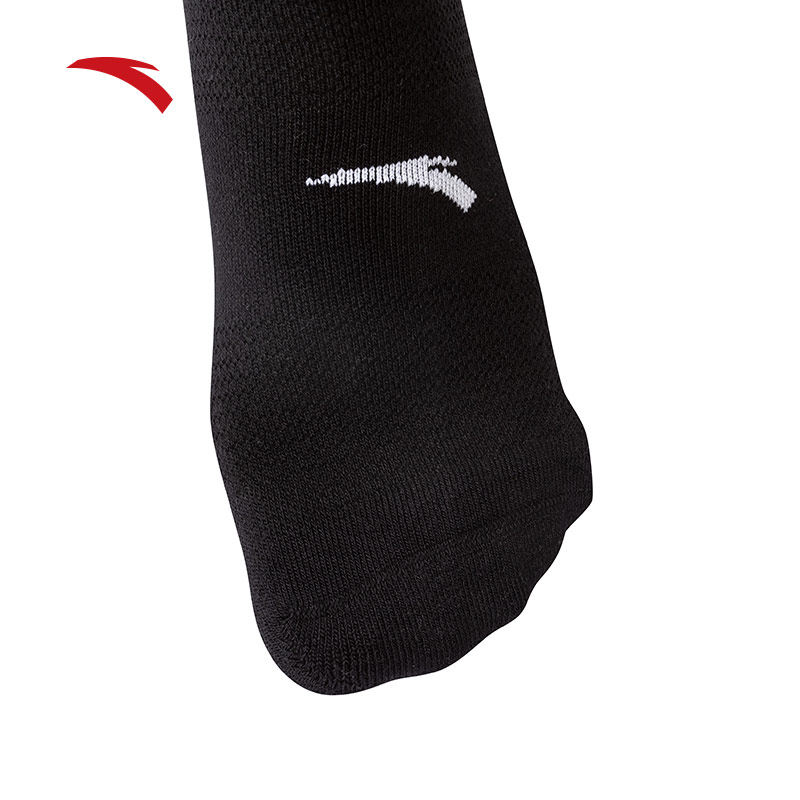 安踏运动2022新款男女女高长筒训练足球小腿运动袜