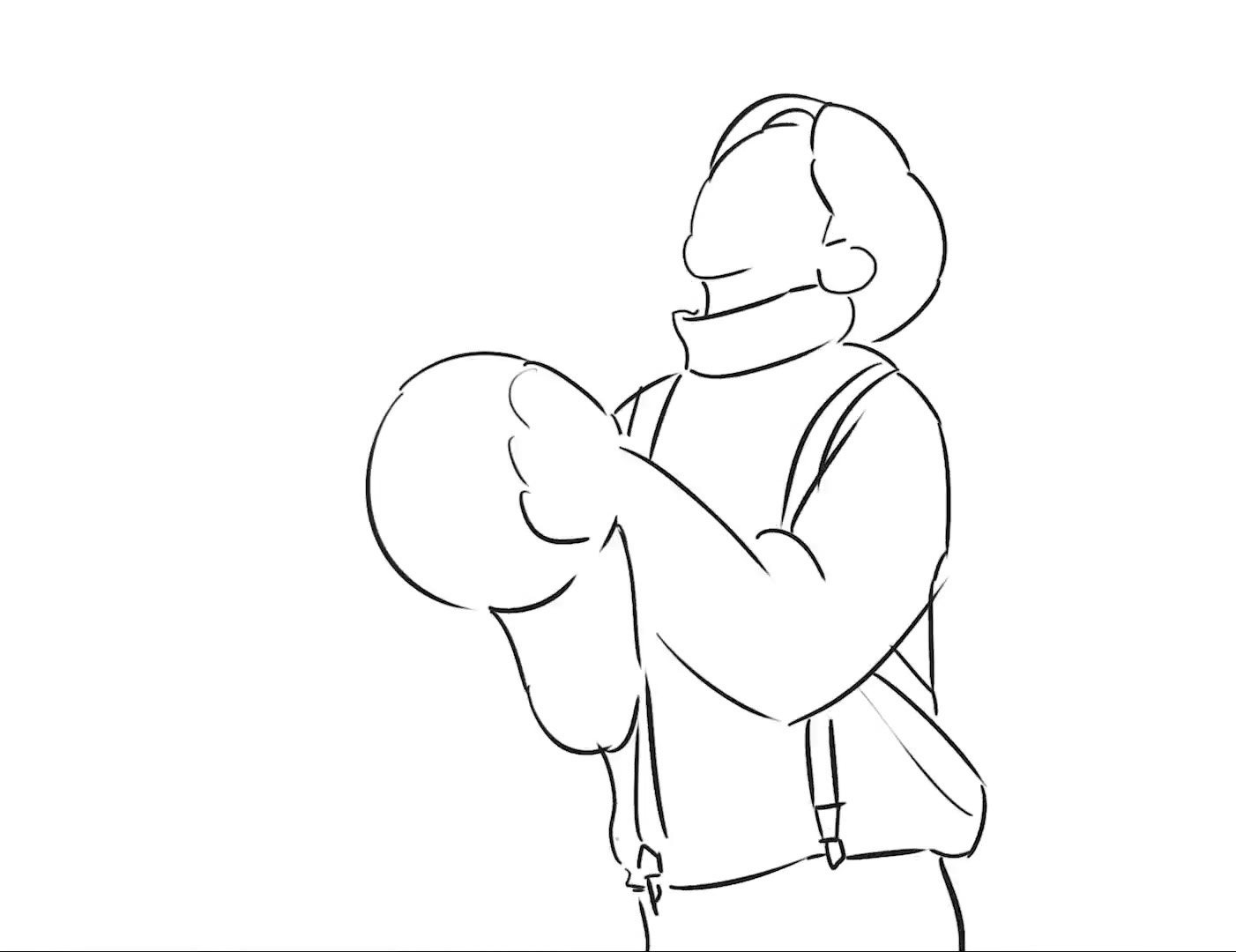 520情人节坤坤粉蔡徐坤篮球手翻书动画礼物手工diy绘画素描明星