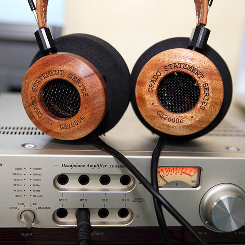 耳机歌德gradolabsgs2000e头戴hifi木质开放式国行游戏电竞头戴耳机