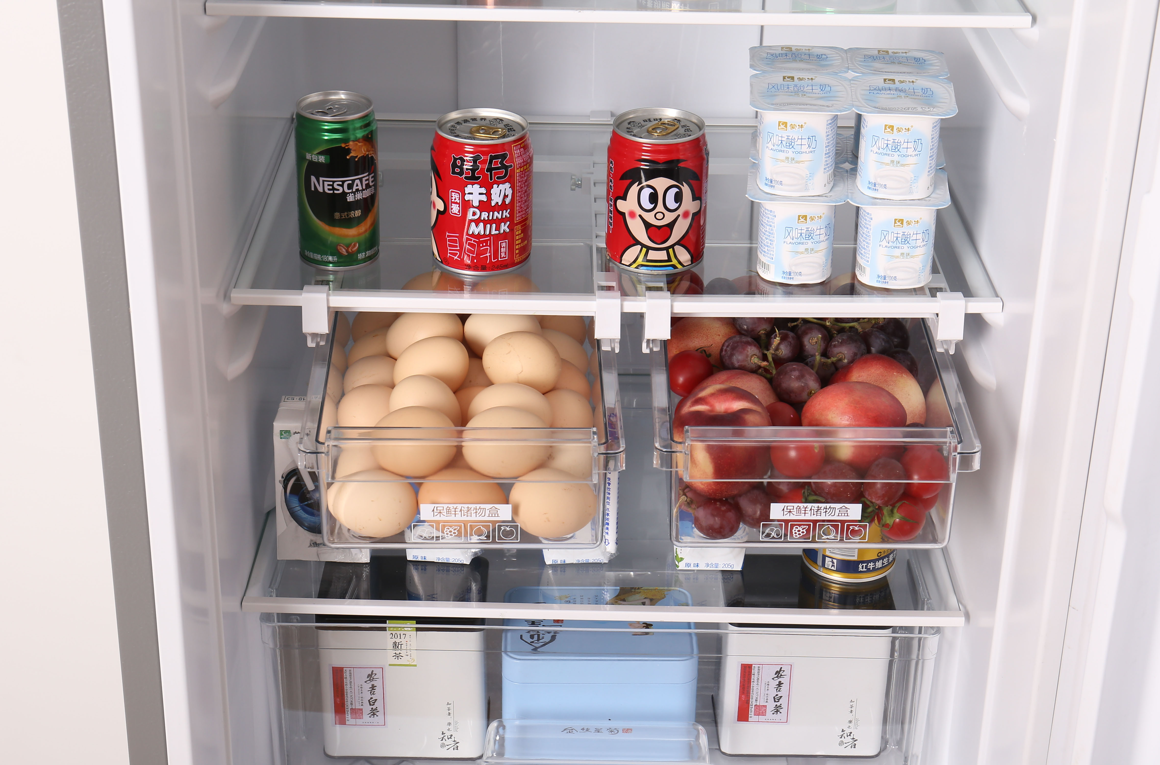 冰箱食品食物保鲜盒收纳盒抽屉式鸡蛋盒储物盒水饺盒整理盒装鸡蛋