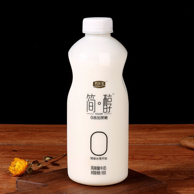 君乐宝简醇蔗糖酸奶风味酸牛奶原味益生发酵营养低温奶