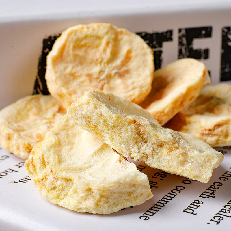 冻干香蕉脱水即食水果散装500g雪花牛轧糖原料香蕉干