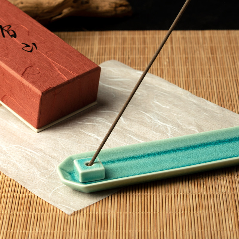 日本香堂进口沉香白檀檀香山香礼盒装线香室内香薰香料