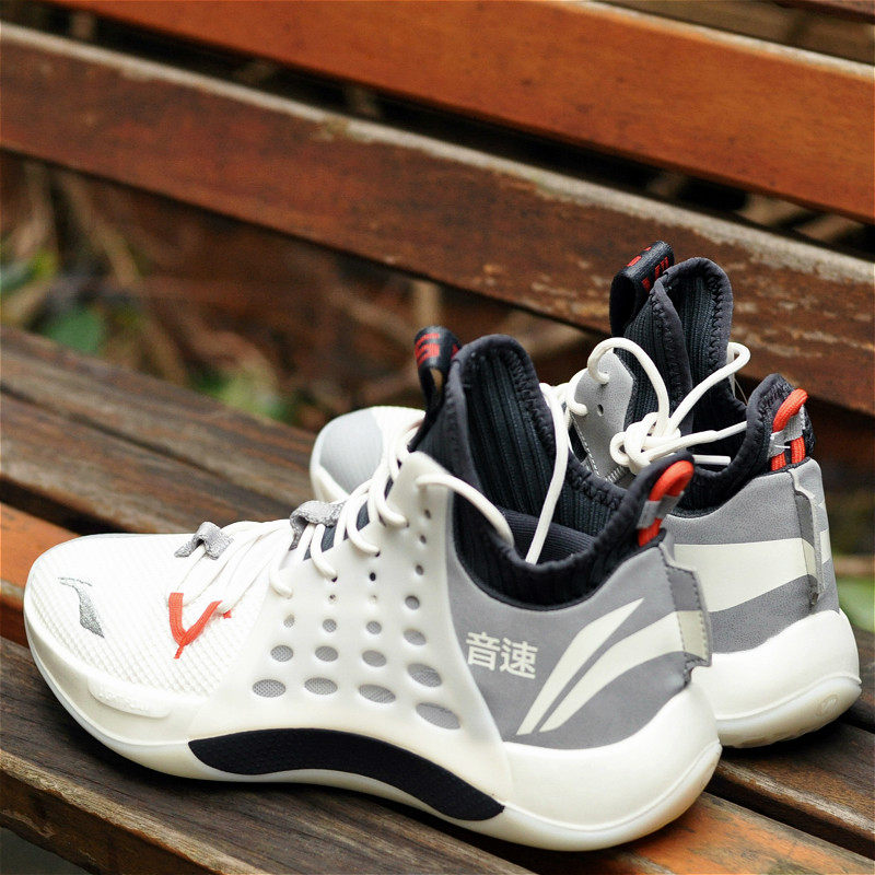 正品李宁音速7代cba战靴减震耐磨实战篮球鞋男运动鞋abap019033