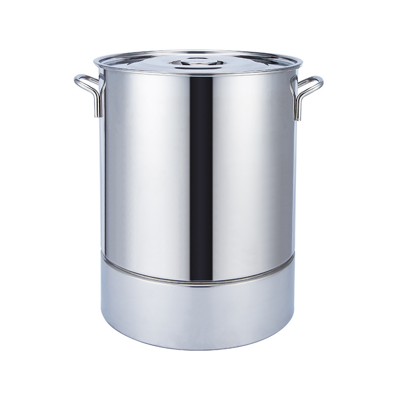 不锈钢锥形加厚蒸米桶大甄蒸笼无底蒸桶蒸屉酒桶蒸锅