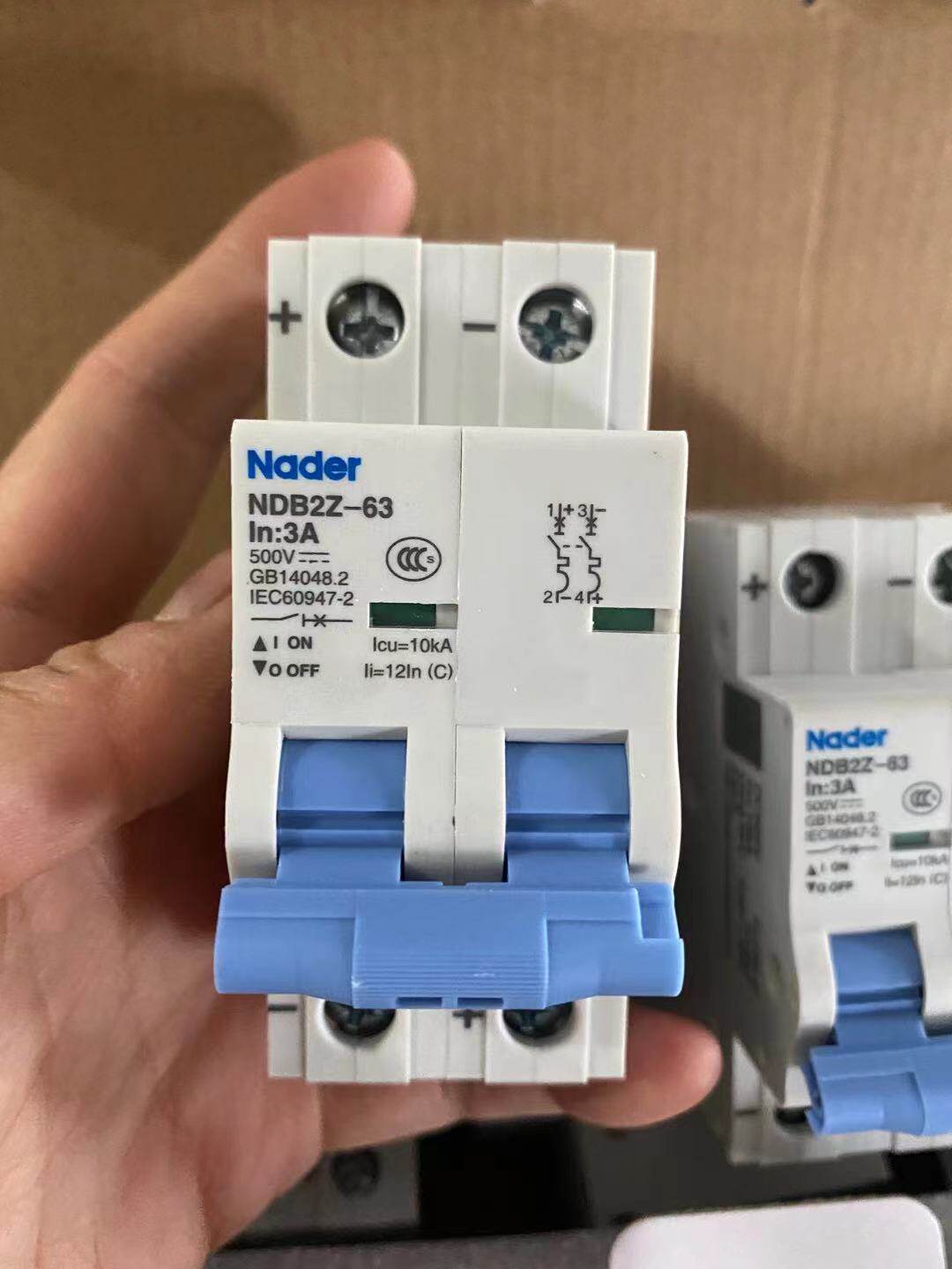 两极2p直流断路器小型空开 nader 良信直流空气开关ndb2z - 痕风的
