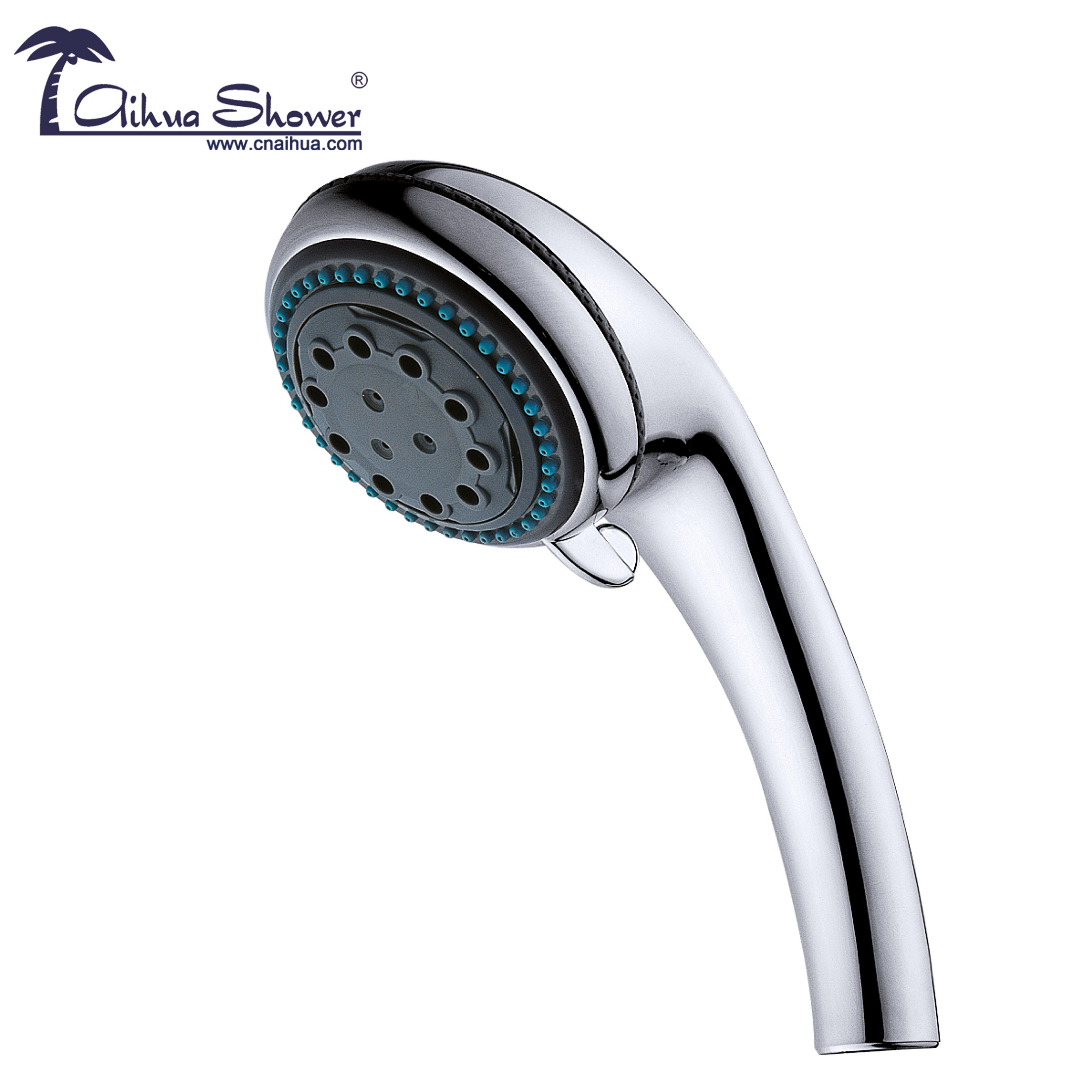爱华abs镀铬功能按摩雾状可调冷热淋浴沐浴花洒