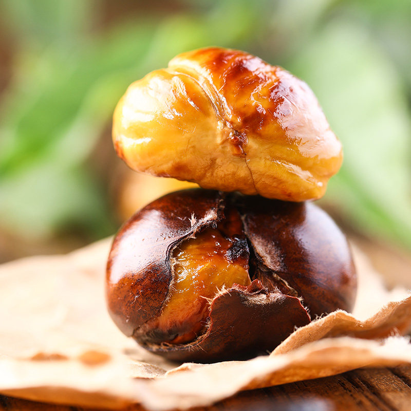 淘宝迁西正宗糖炒栗子熟散装糖炒板栗子