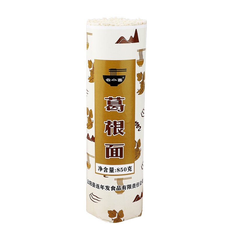 重庆庆云特产连年发面面条葛根粉面850g营养面条