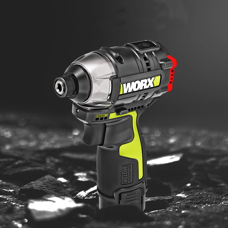 威克士wu132无刷锂电冲击起子机电动螺丝刀充电安装电钻