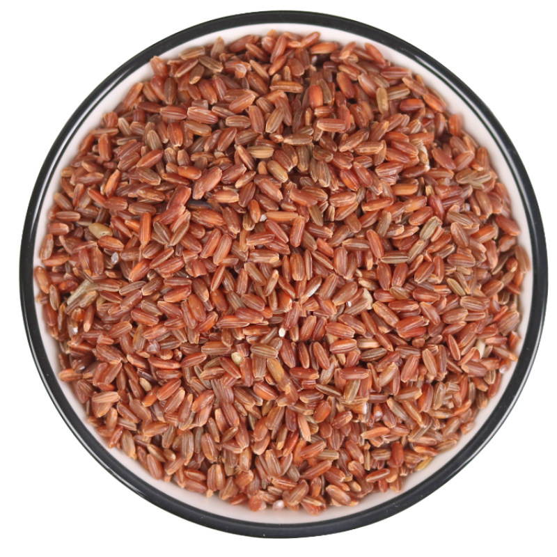 新货陕西特产红米罐装1000g五谷杂粮粗粮糙米八宝其它粮食