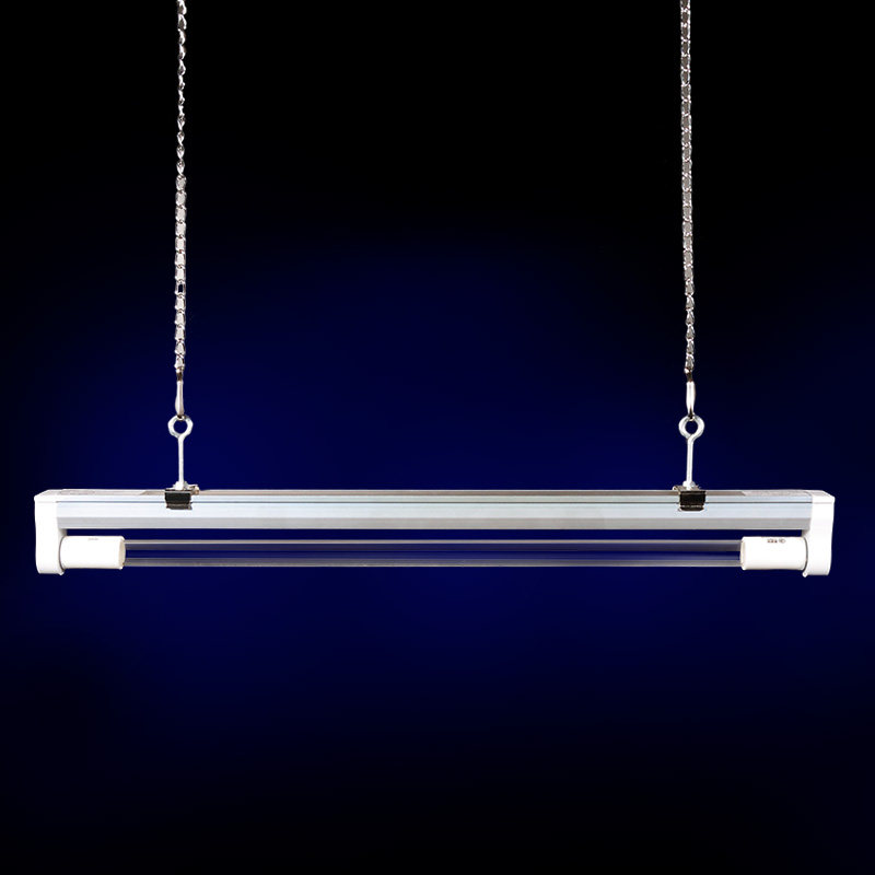 紫外线雪莱特消毒悬挂式吊链杀菌医疗诊所幼儿园吊装杀菌灯具