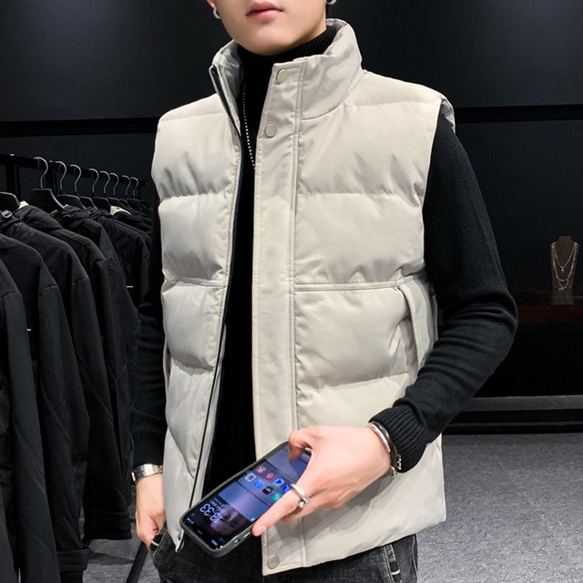 Jacket shoulder heavy sleeveless vest in autumn and winter Jacket shoulder heavy sleeveless vest in autumn and winter