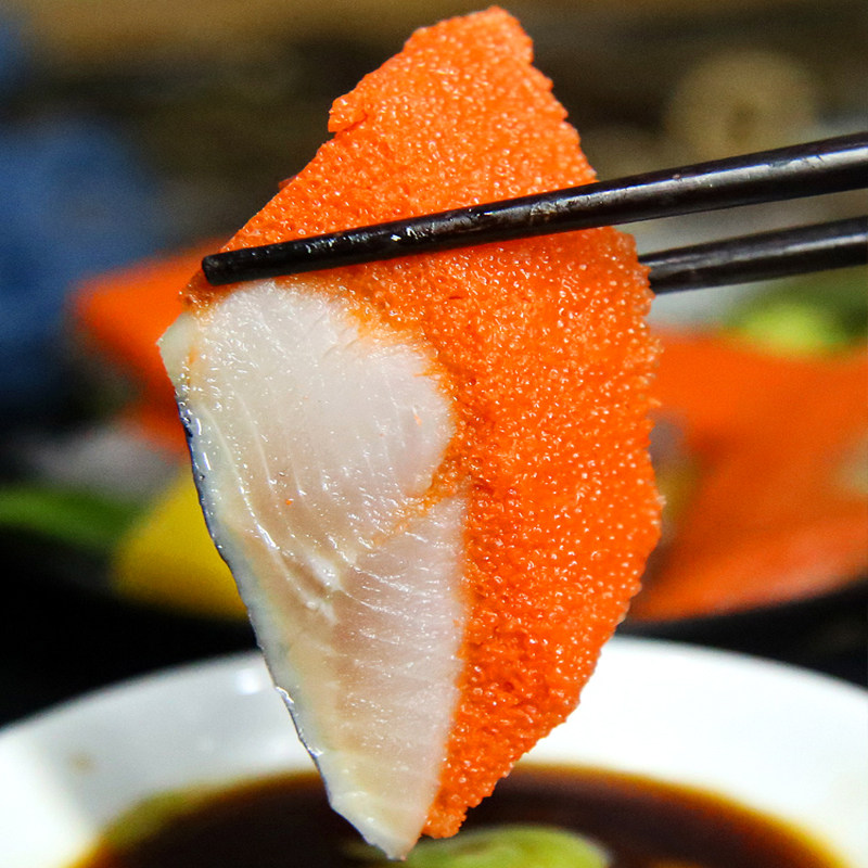 鲮鱼板前日式籽即食刺红色800g寿司料理其它